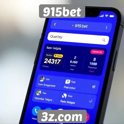 Interface e usabilidade do site 915bet em dispositivos móveis