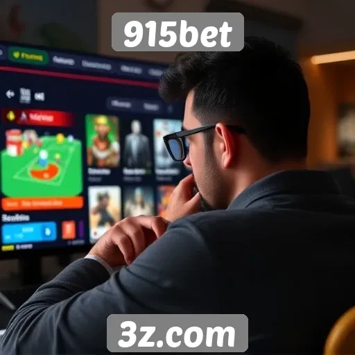 Experiência do usuário no 915bet e sua interface